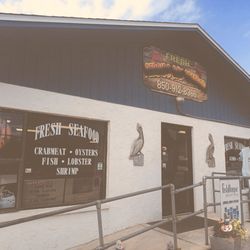 Perdido Seafood - Grabbed some shrimp for later tonight.