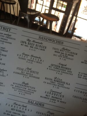 Menu photo 2 Bar Moustache Amsterdam, NH Menu photo 2 Bar Moustache Amsterdam, NH