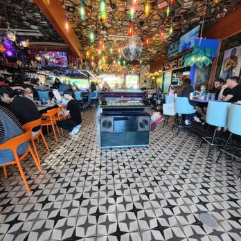 Funky Frida's - Jukebox with disco ball above - Mexican Near Me - Phoenix, Arizona