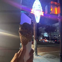 Waffle cone!