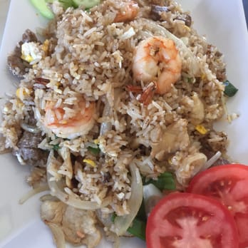 Elephant Thai Kitchen - Combo Fried Rice - Thai Near Me - Long Beach, California Elephant Thai Kitchen - Combo Fried Rice - Thai Near Me - Long Beach, California