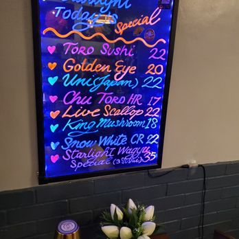 Starlight Sushi - The special menu posted daily - Japanese Near Me - Encino, California Starlight Sushi - The special menu posted daily - Japanese Near Me - Encino, California