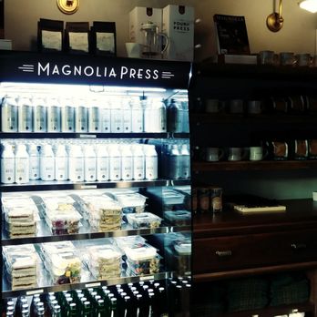 Magnolia Press - Inside the coffee shop - Coffee & Tea Near Me - Waco, Texas