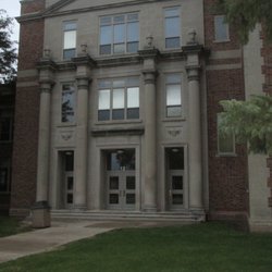 Green Bay West High School - The "old" entrance and former main entrance.