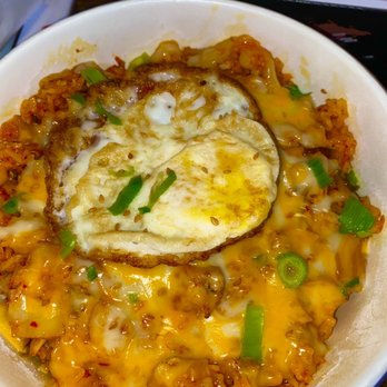 bb.q Chicken Bayonne - Kimchi Fried Rice with Cheese. - Chicken Shop Near Me - Bayonne, New Jersey bb.q Chicken Bayonne - Kimchi Fried Rice with Cheese. - Chicken Shop Near Me - Bayonne, New Jersey