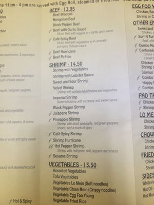 Menu photo 6 East Cafe Aurora, CO