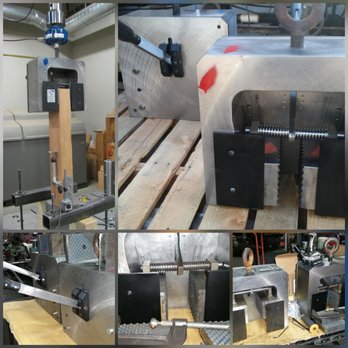 Howlett Machine Works - Simpsont strong tie custom board grip fixture - Metal Fabricators Near Me - Berkeley, California