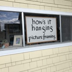 Hows It Hanging Picture Framing