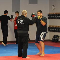 Southern Minnesota Martial Arts - More than a dozen people in class tonight - great night for hitting and kicking.