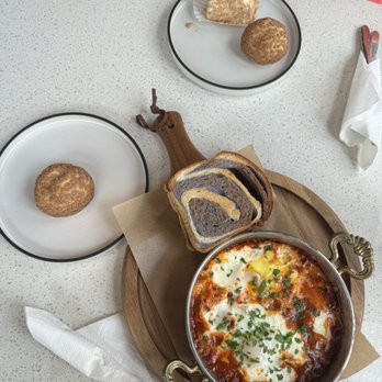 Cafe Lavande - shakshuka, cream puffs, bread - Bakeries Near Me - Milton, Georgia