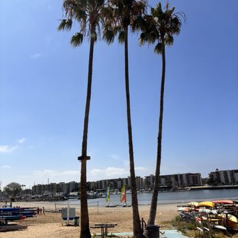 Beachside Restaurant and Bar - Looking out from the patio at the beach in MDR - New American Near Me - Marina del Rey, California