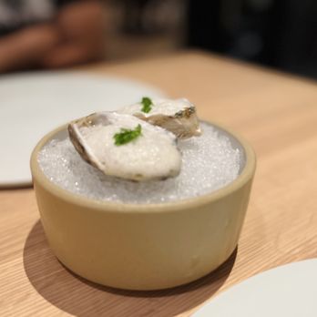 SSAL - Oyster with yuzu kosho - Korean Near Me - San Francisco, California SSAL - Oyster with yuzu kosho - Korean Near Me - San Francisco, California