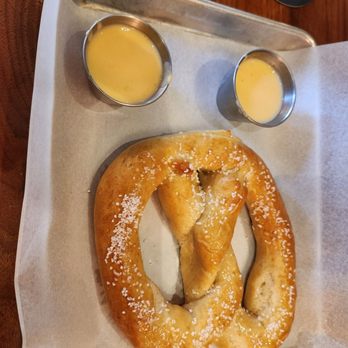 Big Grove Brewpub - Solon - A giant pretzel was DELICIOUS!! - New American Near Me - Solon, Iowa