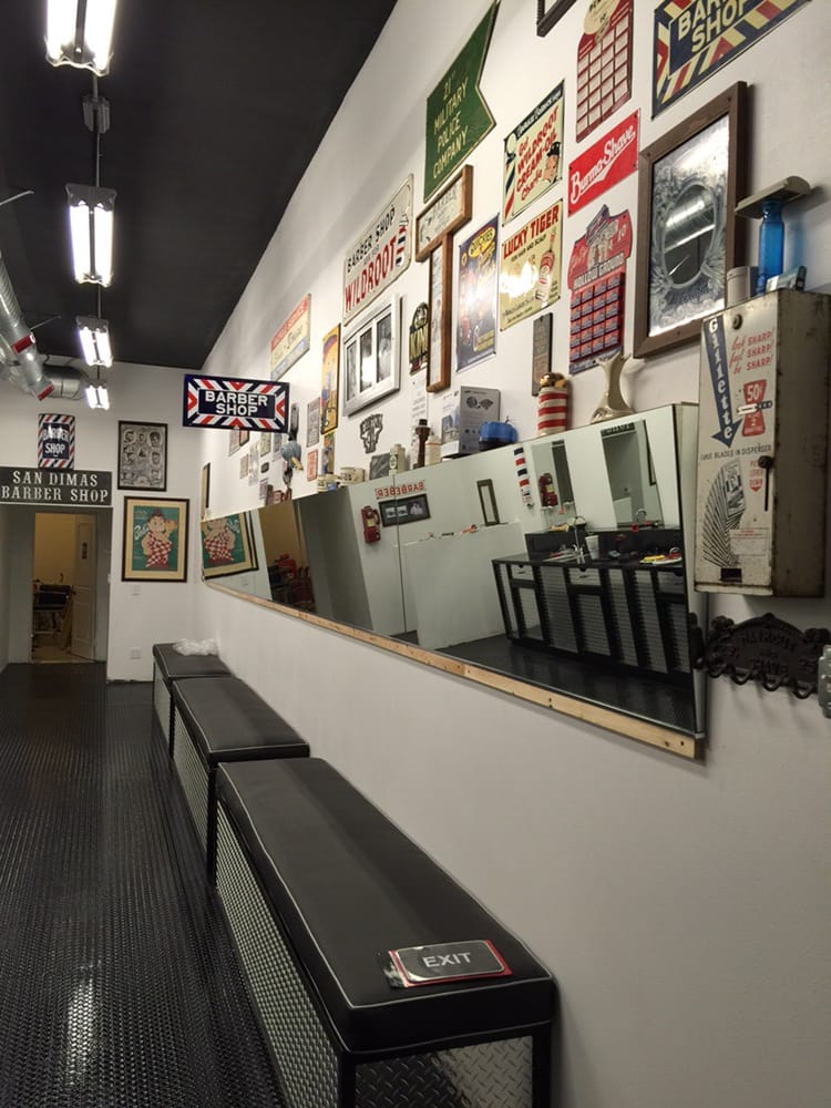 San Dimas Barber Shop Logo