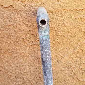 Carroll Plumbing - The broken T section with part of the broken pipe stuck inside. - Plumbing Near Me - Escondido, California