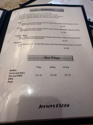 Menu photo 2 Jerseys Pizza San Bernardino, CA