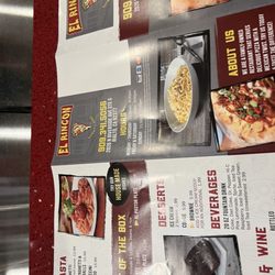 El Rincon Pizzeria & Wings - Menu