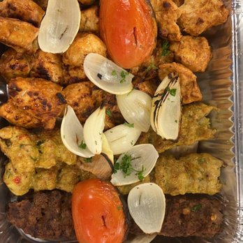 USTA KABABGY - This is the shared plate of chicken tikka, chicken Kabab and Adana Kabab - Kebab Near Me - Austin, Texas USTA KABABGY - This is the shared plate of chicken tikka, chicken Kabab and Adana Kabab - Kebab Near Me - Austin, Texas