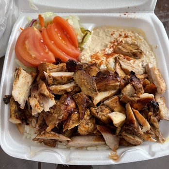 Royal Pizza - Shawarma chicken plate with salad - Pizza Near Me - Van Nuys, California