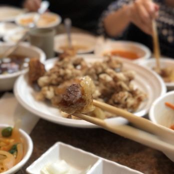 Hee Rae Deung - Tang Soo Yuk - look at the meat to flour ratio! - Korean Near Me - Coquitlam, British Columbia