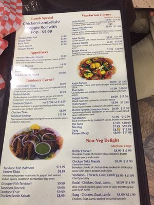 Menu photo 4 King Tandoori Brampton, ON