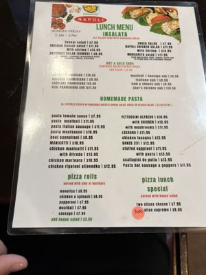 Menu photo 1 Original Napoli Houston, TX Menu photo 1 Original Napoli Houston, TX