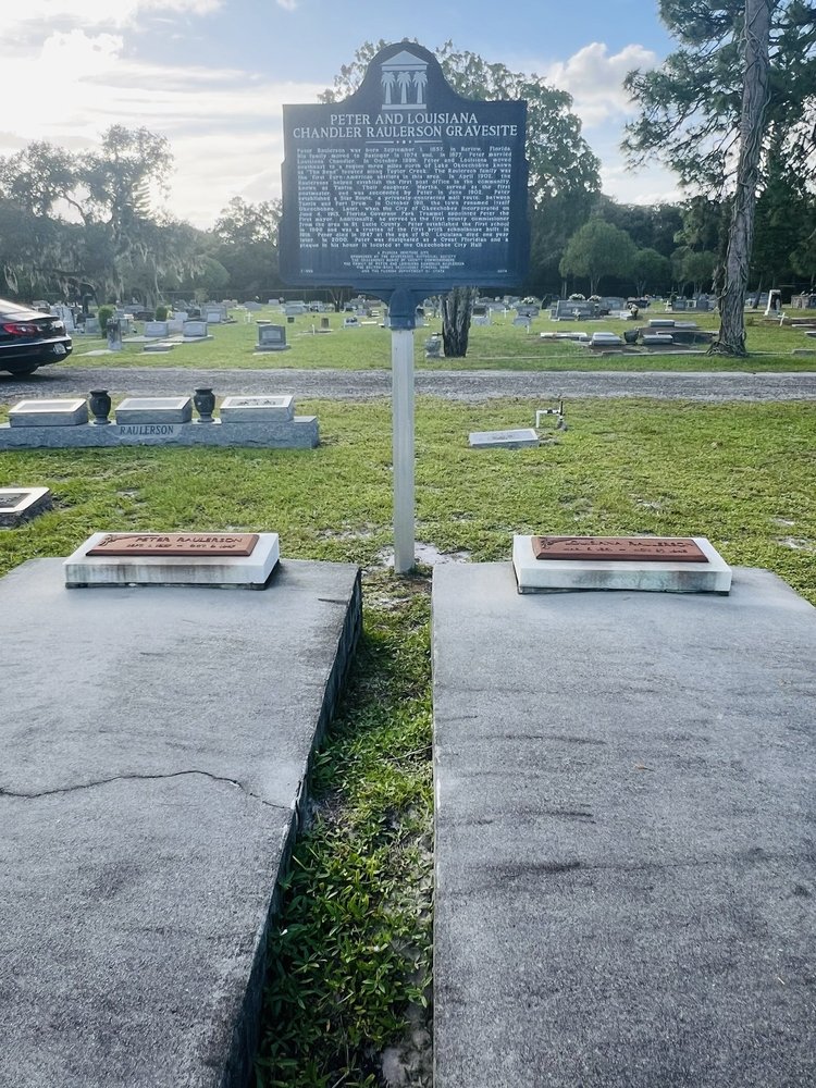 Peter and Louisiana Chandler Raulerson Gravesite Image