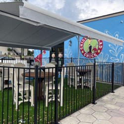 Chicken Salad Chick - Come join us on our new outside seating area!! Well covered and pet friendly in the patio area!!!