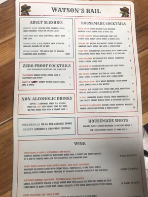 Menu photo 3 Watson's Shack & Rail Champaign, IL Menu photo 3 Watson's Shack & Rail Champaign, IL
