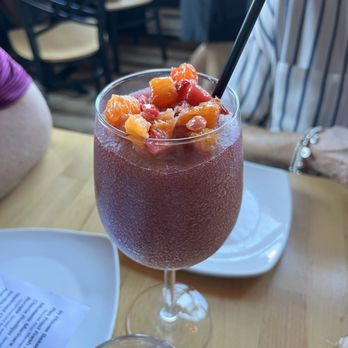 Saluti - Frozen berry sangria. Not too sweet, just right. - Italian Near Me - Lake George, New York Saluti - Frozen berry sangria. Not too sweet, just right. - Italian Near Me - Lake George, New York