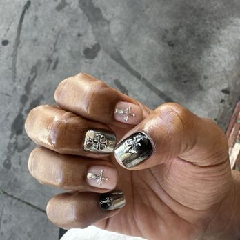Nail Society - Chromed out nails by Linda - Nail Salons Near Me - Sherman Oaks, California Nail Society - Chromed out nails by Linda - Nail Salons Near Me - Sherman Oaks, California