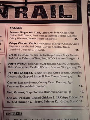Menu photo 6 The Iron Rail New Milford, CT Menu photo 6 The Iron Rail New Milford, CT