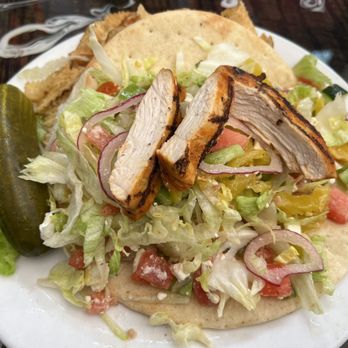 Chef Trini’s - Greek salad pita - Caribbean Near Me - Washington, DC, District of Columbia