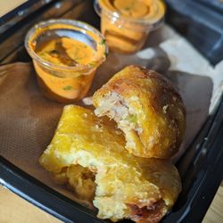 Yellow Crunch - Medallo and Chicken Empanadas