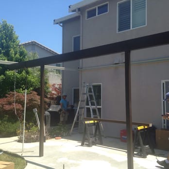 California Shade - Install day is finally here. - Patio Coverings Near Me - Elk Grove, California California Shade - Install day is finally here. - Patio Coverings Near Me - Elk Grove, California