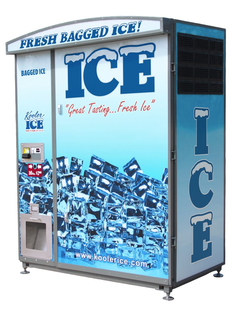 Kooler ICE Vending By Clean Ice Logo