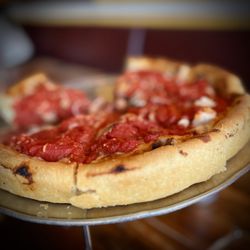 Masa of Echo Park - Traditional Deep Dish Pizza. Soooo good!