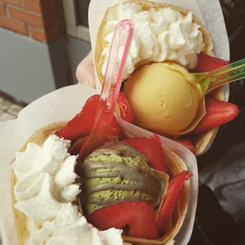 Millie Creperie - japanese special crepe  Mango tango crepe - Creperies Near Me - Toronto, Ontario