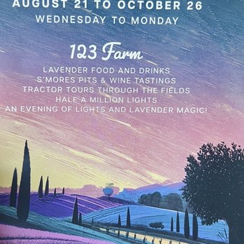 Lavender Nights - Festivals Near Me - Cherry Valley, California