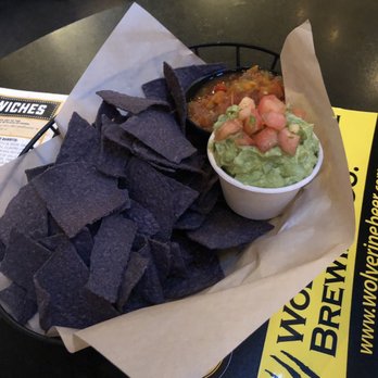 Wolverine State Brewing - Chips salsa and guac - Breweries Near Me - Ann Arbor, Michigan