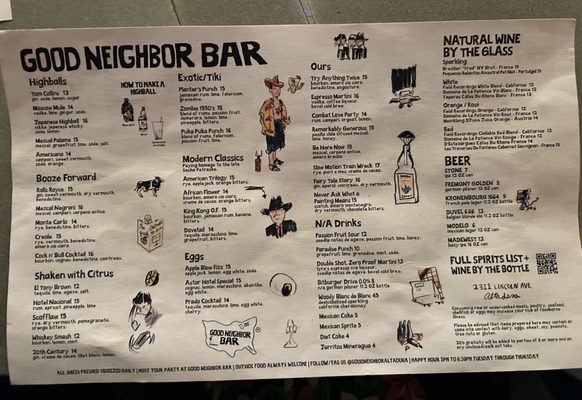 Menu photo 8 Good Neighbor Bar Altadena, CA Menu photo 8 Good Neighbor Bar Altadena, CA