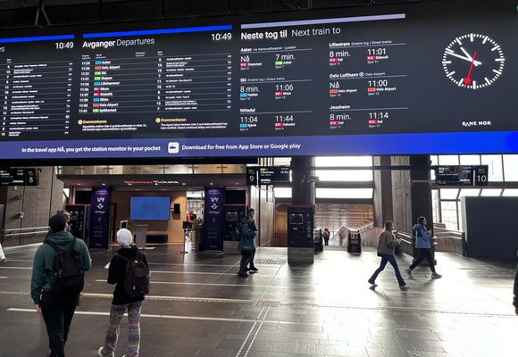 Oslo Central Station by null