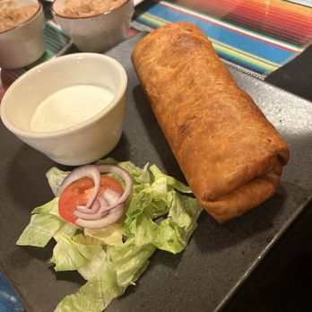 Tortillas Restaurant - Chicken chimichanga - Mexican Near Me - Cathedral City, California