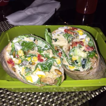 Salata - Spinach wrap in a wheat tortilla - Salad Near Me - Addison, Texas Salata - Spinach wrap in a wheat tortilla - Salad Near Me - Addison, Texas