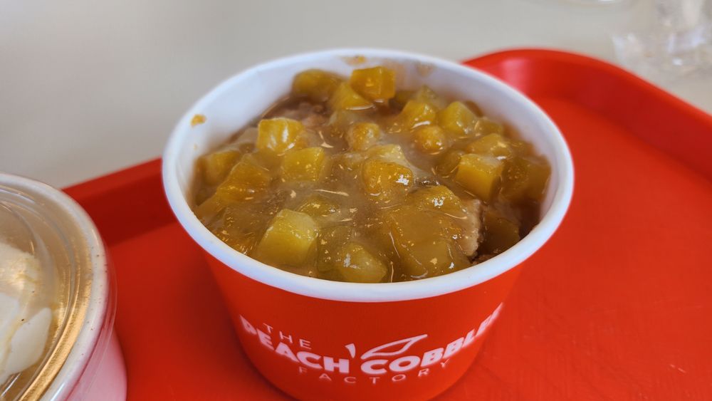 Food from The Peach Cobbler Factory Kenosha
