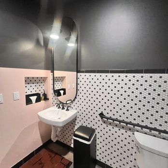 Terrific New Theatre - Restroom - Performing Arts Near Me - Birmingham, Alabama Terrific New Theatre - Restroom - Performing Arts Near Me - Birmingham, Alabama