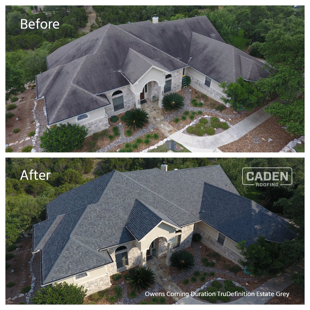 Slide of Caden Roofing