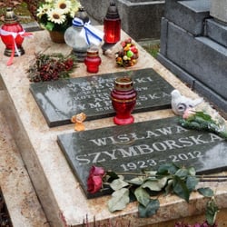Zarząd Cmentarzy Komunalnych w Krakowie - Wisława Szymborska