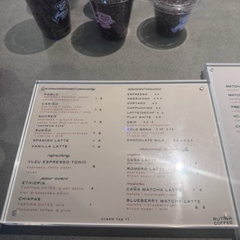 Rutina Coffee - Menu - Coffee & Tea Near Me - Palm Desert, California Rutina Coffee - Menu - Coffee & Tea Near Me - Palm Desert, California