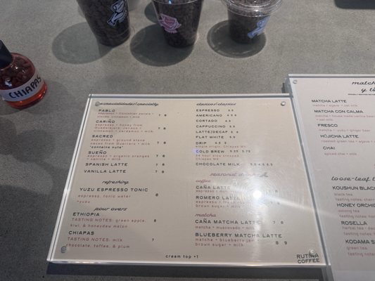 Menu photo 3 Rutina Coffee Palm Desert, CA Menu photo 3 Rutina Coffee Palm Desert, CA